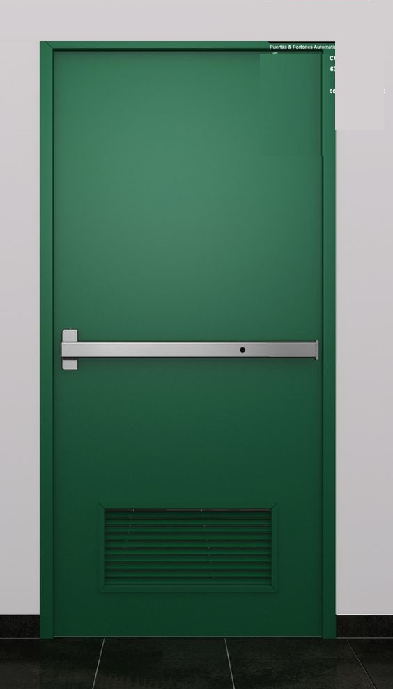 Fire rated and hobby door