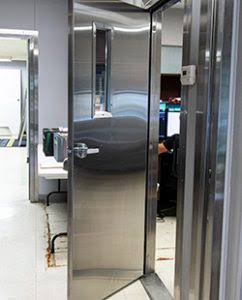 Stainless Steel Hinged Doors